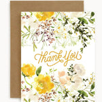 Thank you Yellow Ranunculus Card - Pure Apotheca