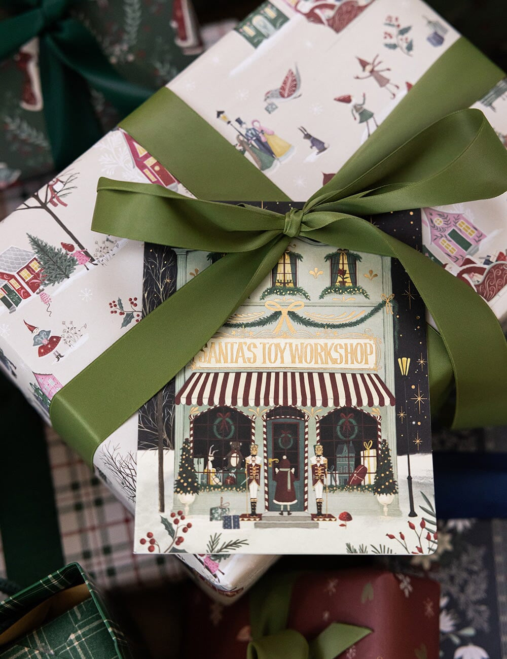 The Christmas Village Greeting Cards Boxed Set 6pk - Pure Apotheca