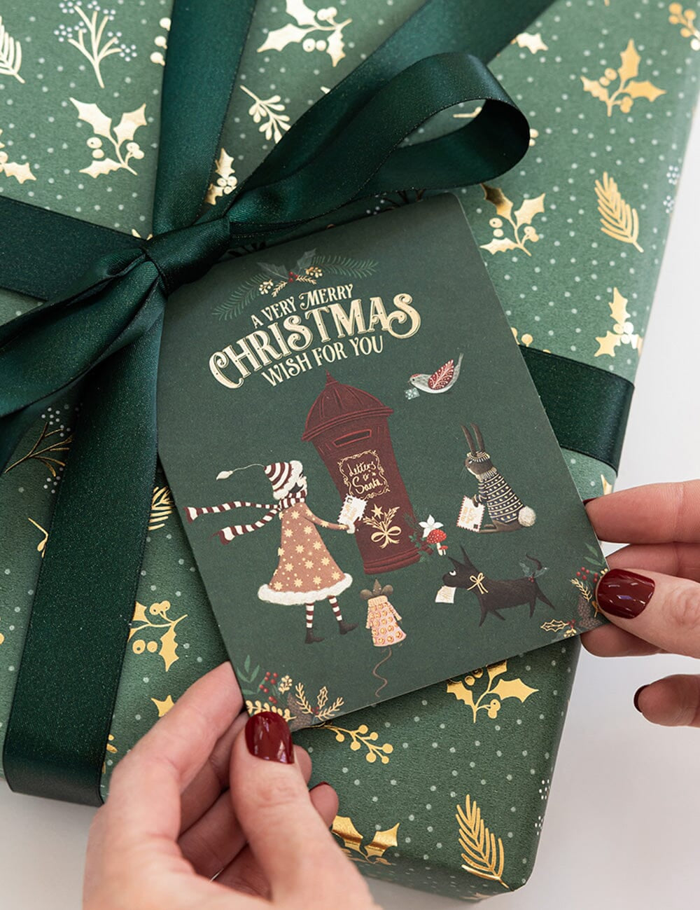 The Christmas Village Greeting Cards Boxed Set 6pk - Pure Apotheca