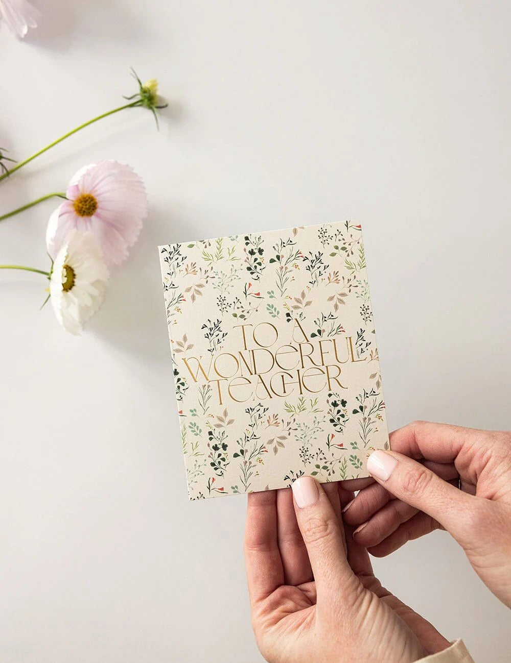 To a Wonderful Teacher Card - Pure Apotheca