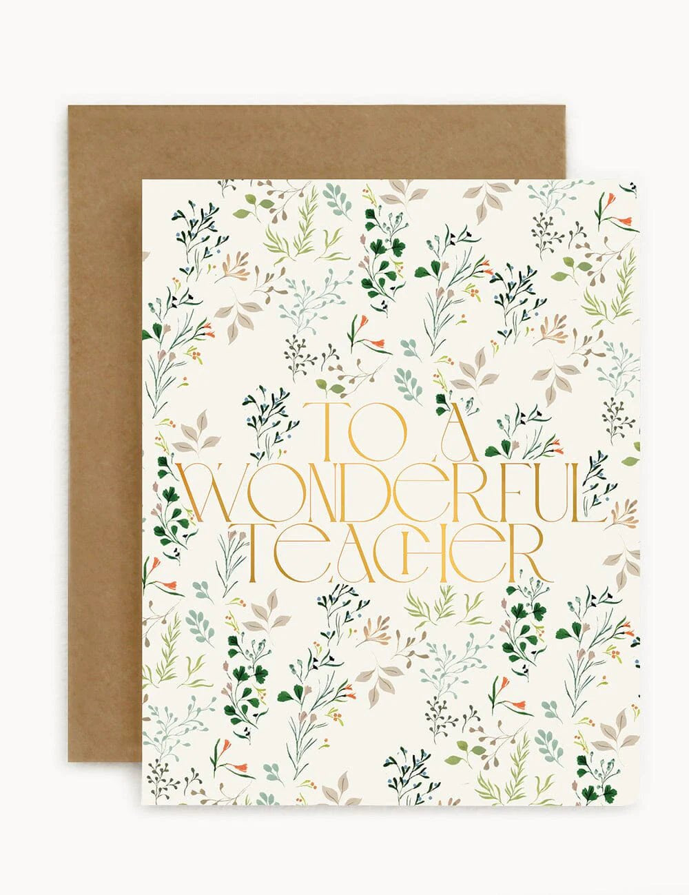 To a Wonderful Teacher Card - Pure Apotheca