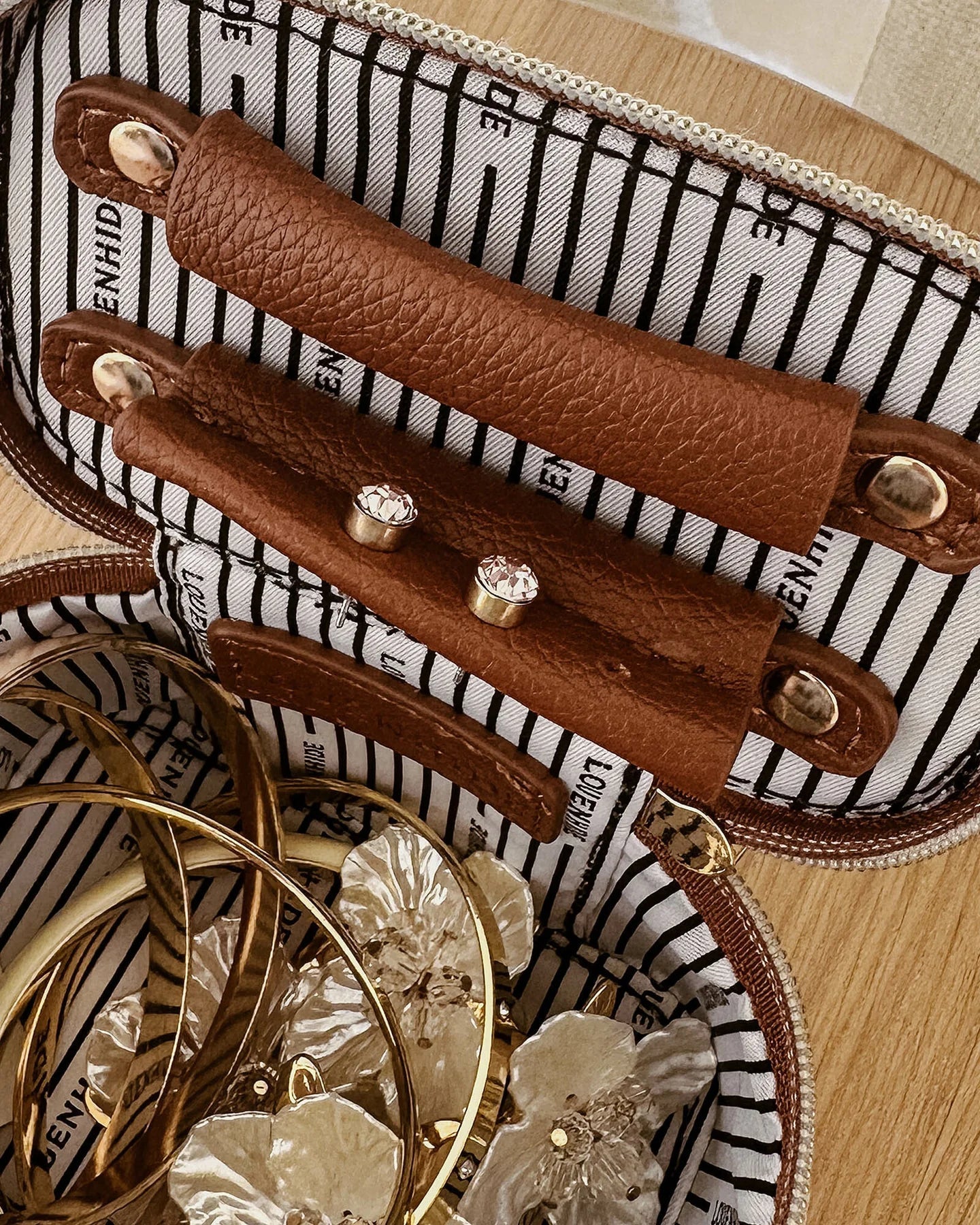 Trudy Jewellery Box Natural Tan - Pure Apotheca