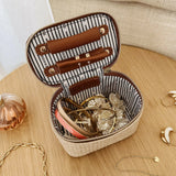Trudy Jewellery Box Natural Tan - Pure Apotheca