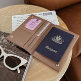 Venice Passport Holder Mocha - Pure Apotheca