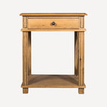 Villa Oak Bedside Table - Pure Apotheca