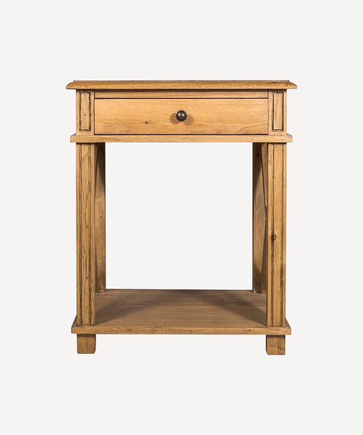 Villa Oak Bedside Table - Pure Apotheca