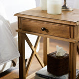 Villa Oak Bedside Table - Pure Apotheca