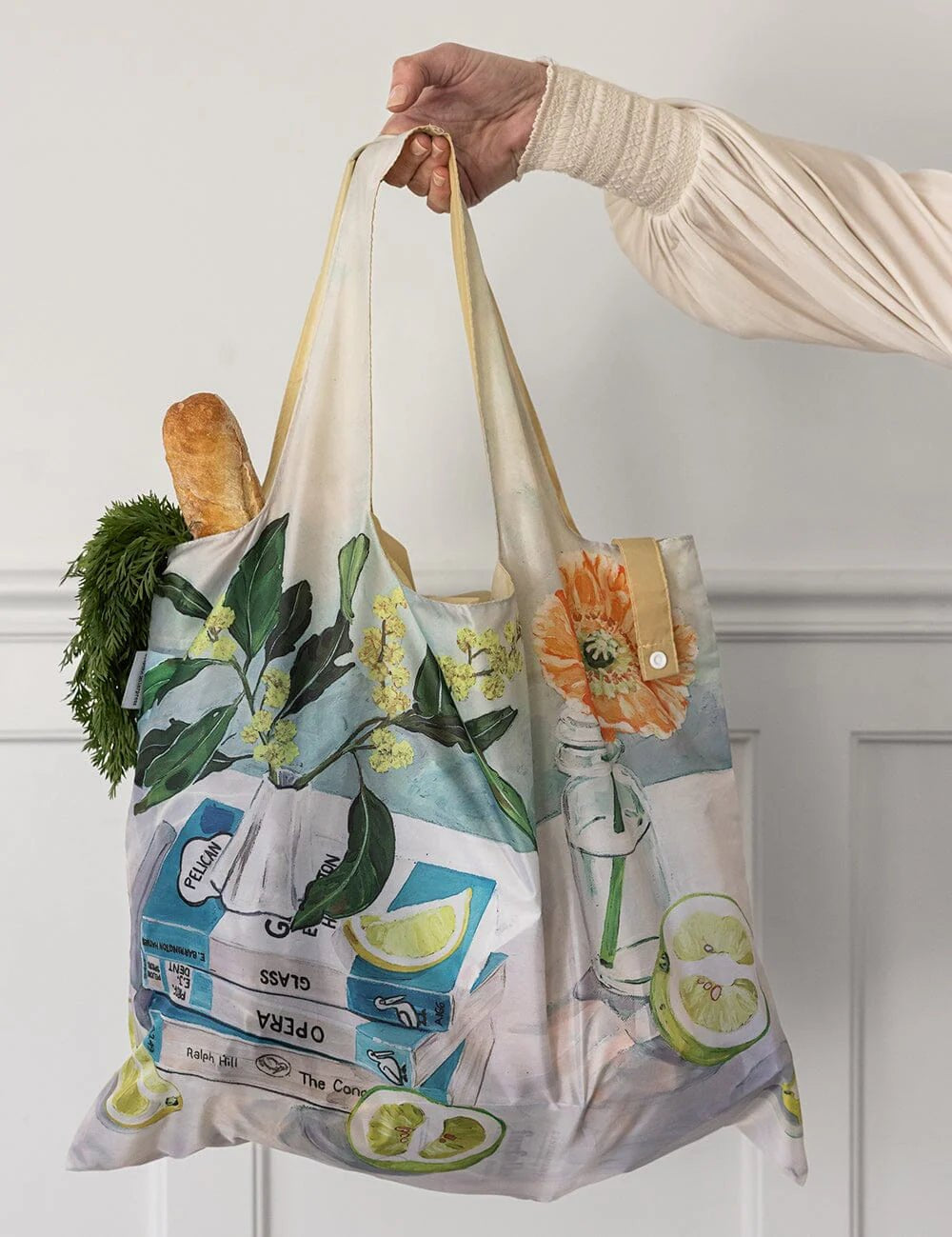 Wattle & Citrus Reusable Large Shopping Bag - Pure Apotheca