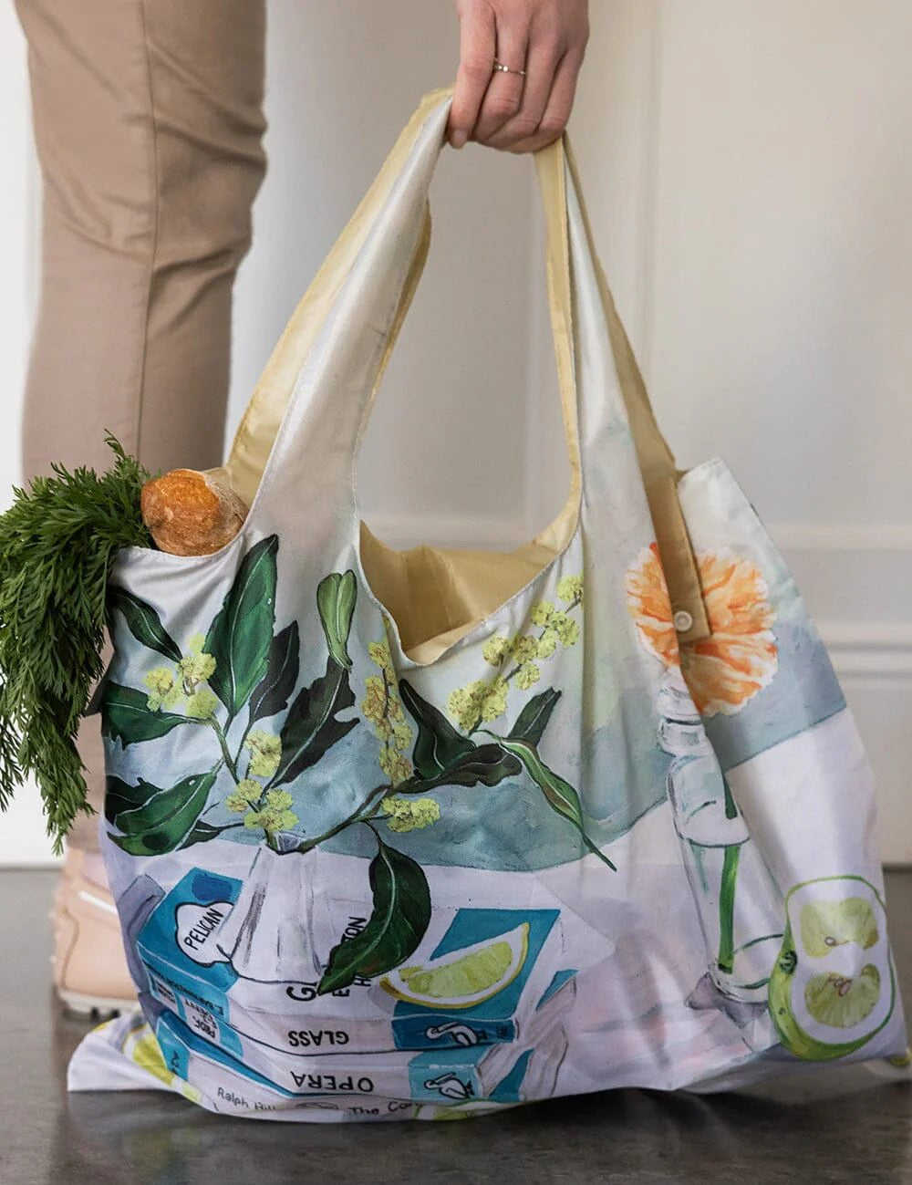 Wattle & Citrus Reusable Large Shopping Bag - Pure Apotheca