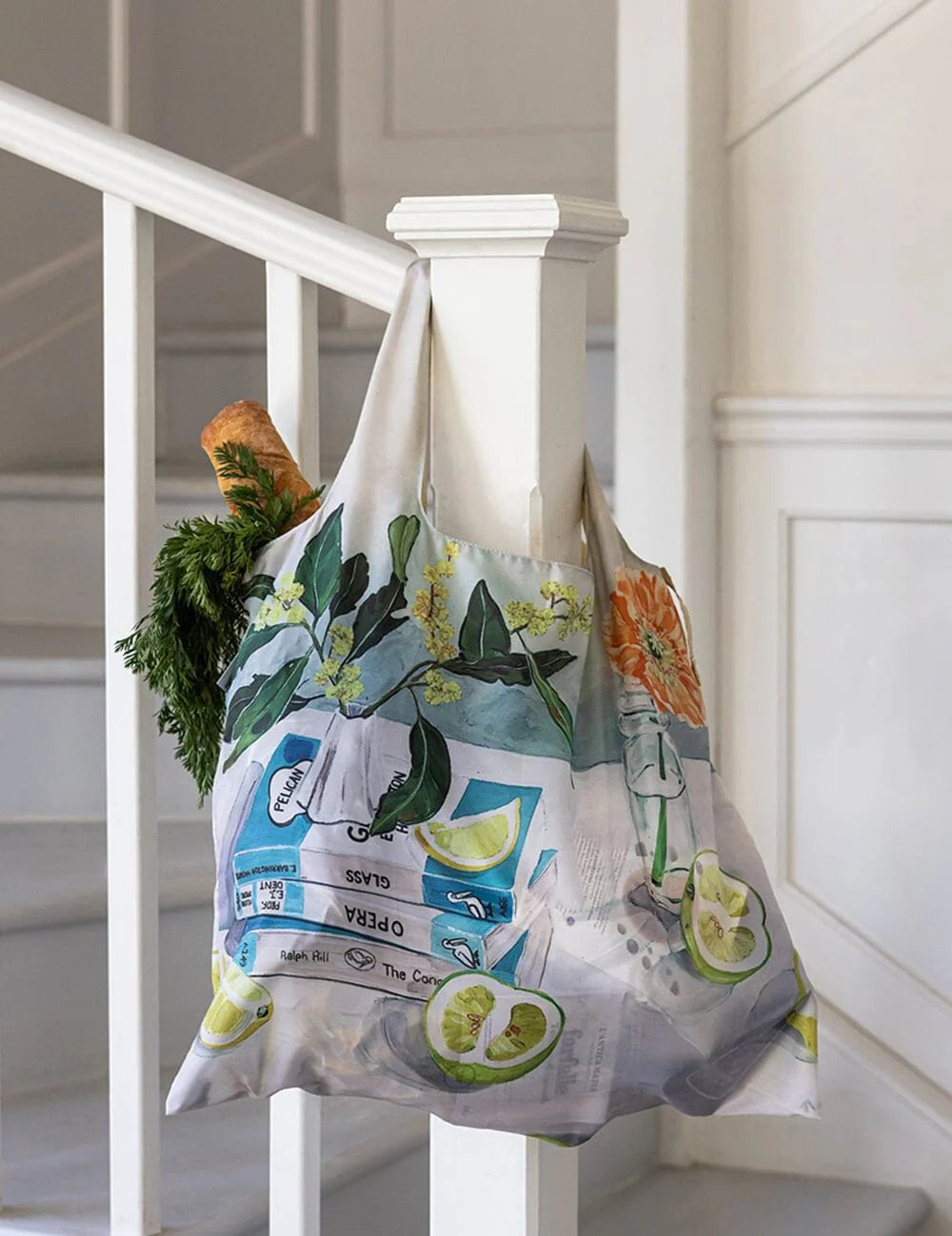 Wattle & Citrus Reusable Large Shopping Bag - Pure Apotheca