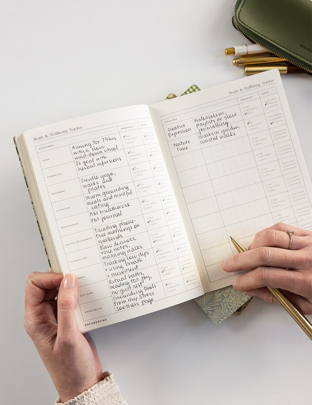 Wellness Notebook Companion Set/4 - Pure Apotheca