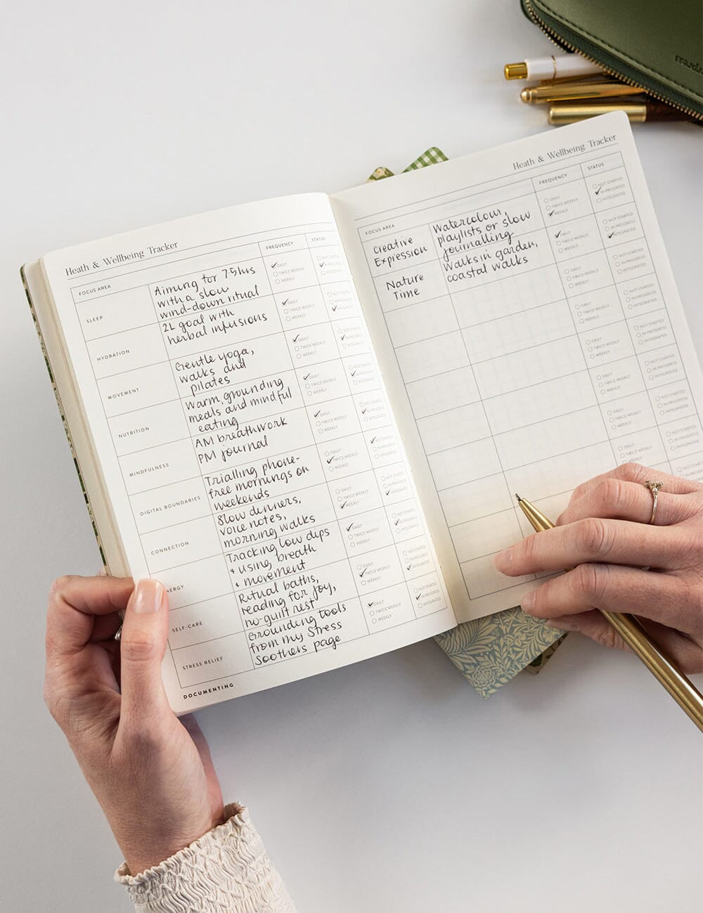 Wellness Notebook Companion Set/4 - Pure Apotheca