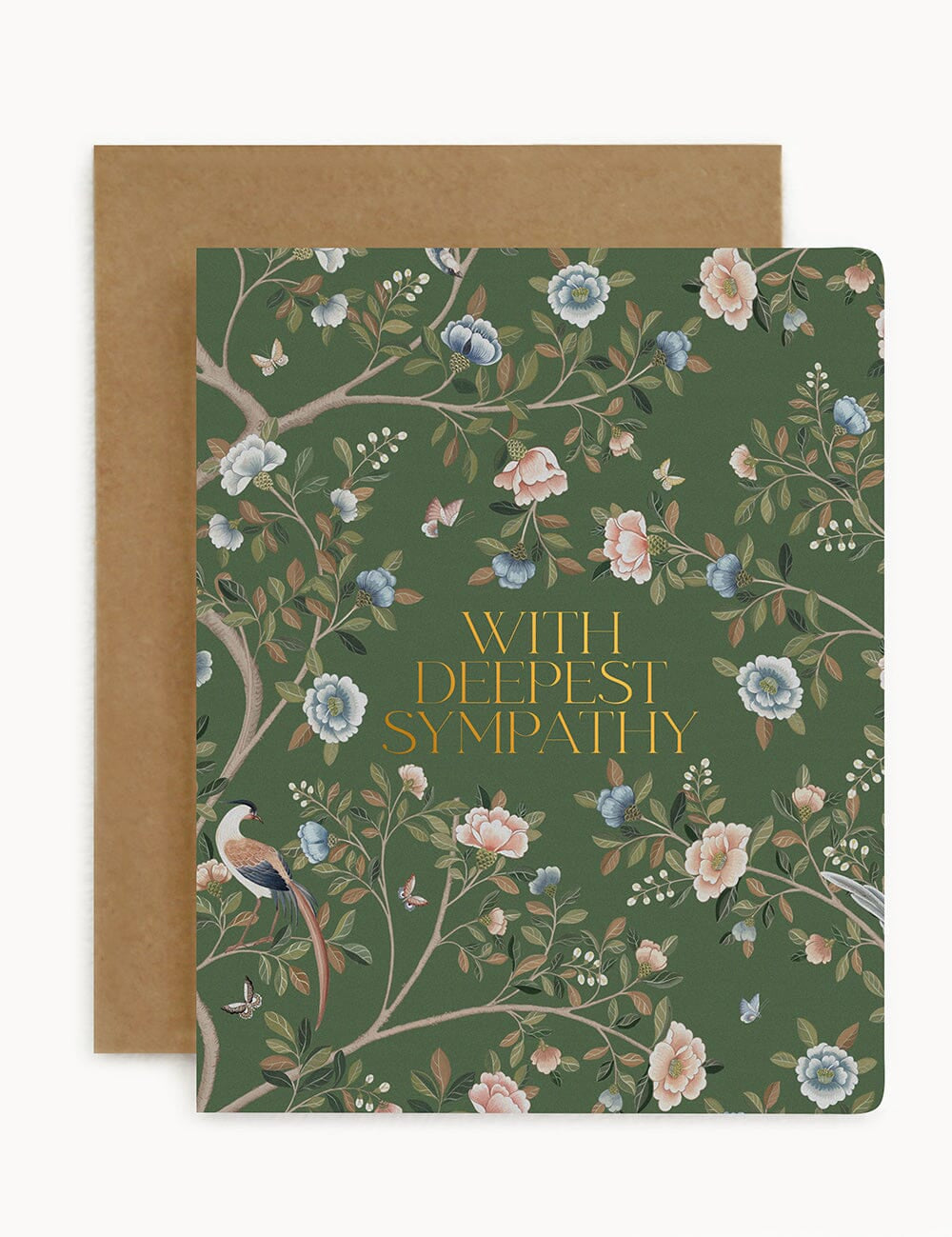 With Deepest Sympathy Camellia Tree Card - Pure Apotheca