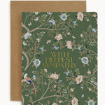 With Deepest Sympathy Camellia Tree Card - Pure Apotheca