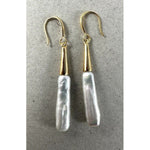 Xanthe Elongated Pearl Drop Earring - Pure Apotheca