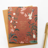 You are Fierce and You Are Brave Card - Pure Apotheca
