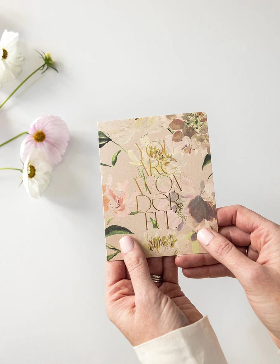 You Are Wonderful Card - Pure Apotheca