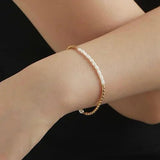 Zoya Pearl Gold Chain Bracelet - Pure Apotheca