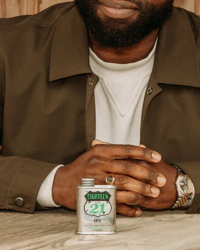 18.21 Man Made Beard, Hair & Skin Oil Spiced Vanilla 60ml - Pure Apotheca