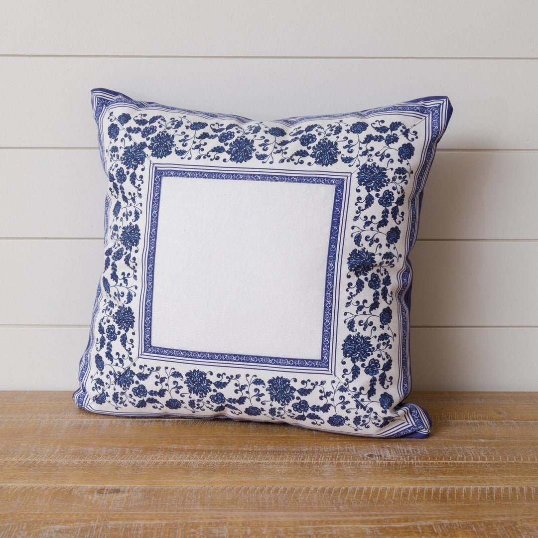 Canton Blue Cushion - Pure Apotheca