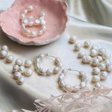 Casey 14K Gold Freshwater Pearl Earrings - Pure Apotheca
