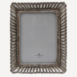 Fanned Rectangle Pewter Frame 5x7" - Pure Apotheca