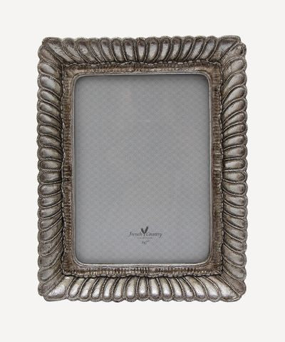 Fanned Rectangle Pewter Frame 5x7" - Pure Apotheca