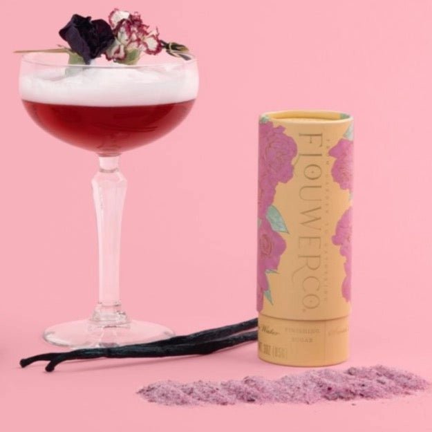 Flouwer Co. Sweet Rose Finishing Sugar - Pure Apotheca