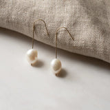 Gabrielle 14K Gold Freshwater Pearl Earrings - Pure Apotheca