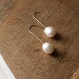 Gabrielle 14K Gold Freshwater Pearl Earrings - Pure Apotheca