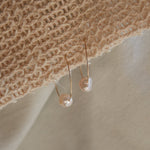 Katie 14K Gold Freshwater Pearl Earrings - Pure Apotheca