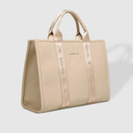 Manhattan Logo Tote Bag Biscotti - Pure Apotheca