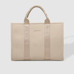 Manhattan Logo Tote Bag Biscotti - Pure Apotheca
