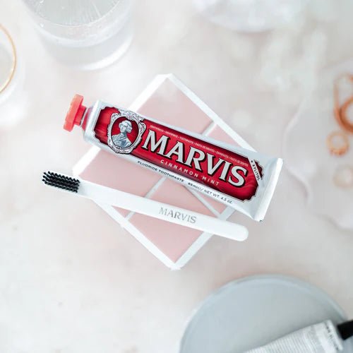Marvis Toothbrush White Soft Bristle - Pure Apotheca