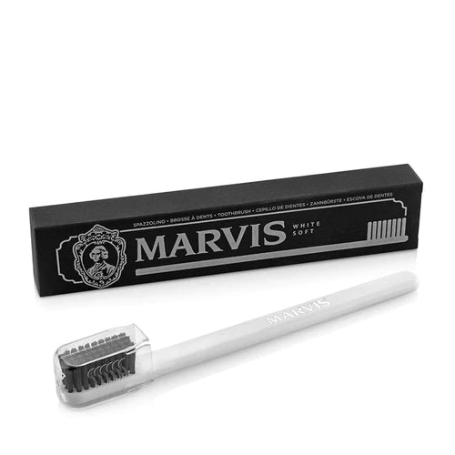 Marvis Toothbrush White Soft Bristle - Pure Apotheca