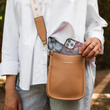 Parker Phone Crossbody Bag Camel - Pure Apotheca