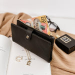 Stella Black Wallet - Pure Apotheca