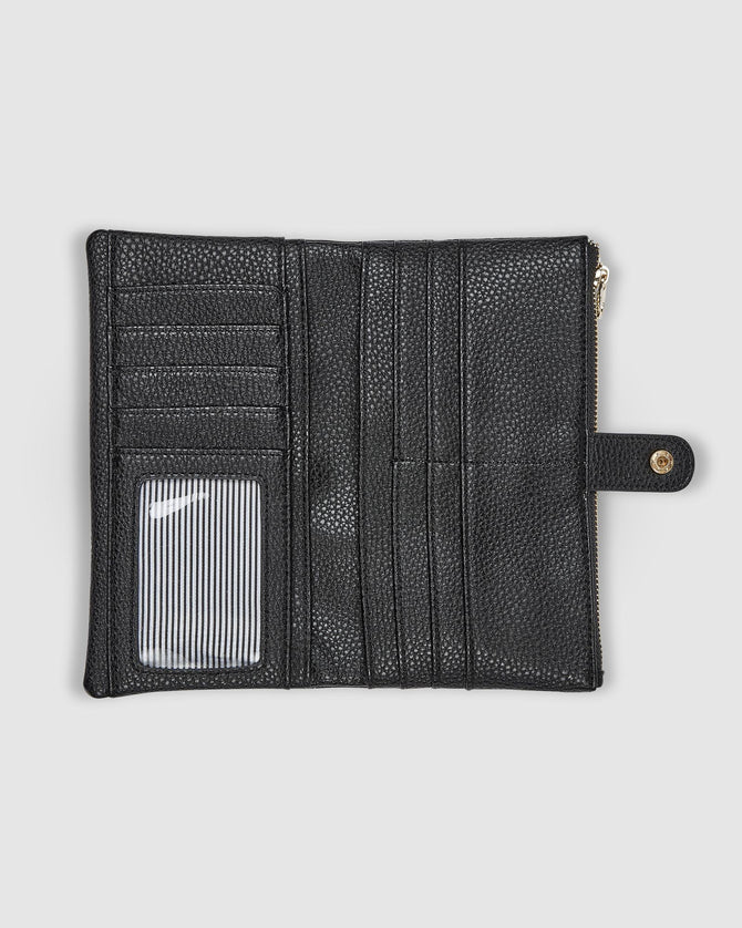 Stella Black Wallet - Pure Apotheca