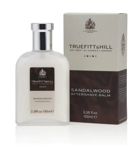 TrueFitt & Hill Sandalwood Aftershave Balm 100ml - Pure Apotheca