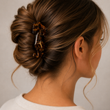 Leopard Tortoise Shell Hair Clip