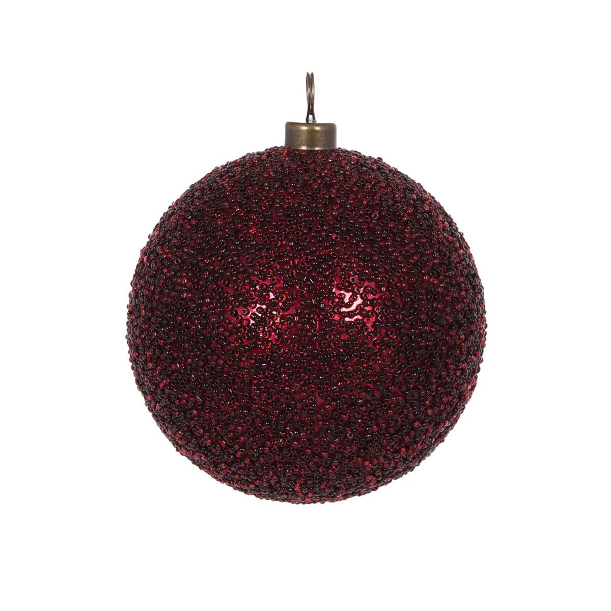 10 CM BURGUNDY CAVIAR BAUBLE - Pure Apotheca