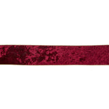 10 CM BURGUNDY VELVET RIBBON - Pure Apotheca