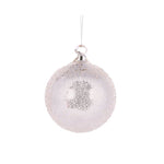 10 CM SILVER MERCY BUBBLES BAUBLE - Pure Apotheca