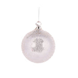 10 CM SILVER MERCY BUBBLES BAUBLE - Pure Apotheca