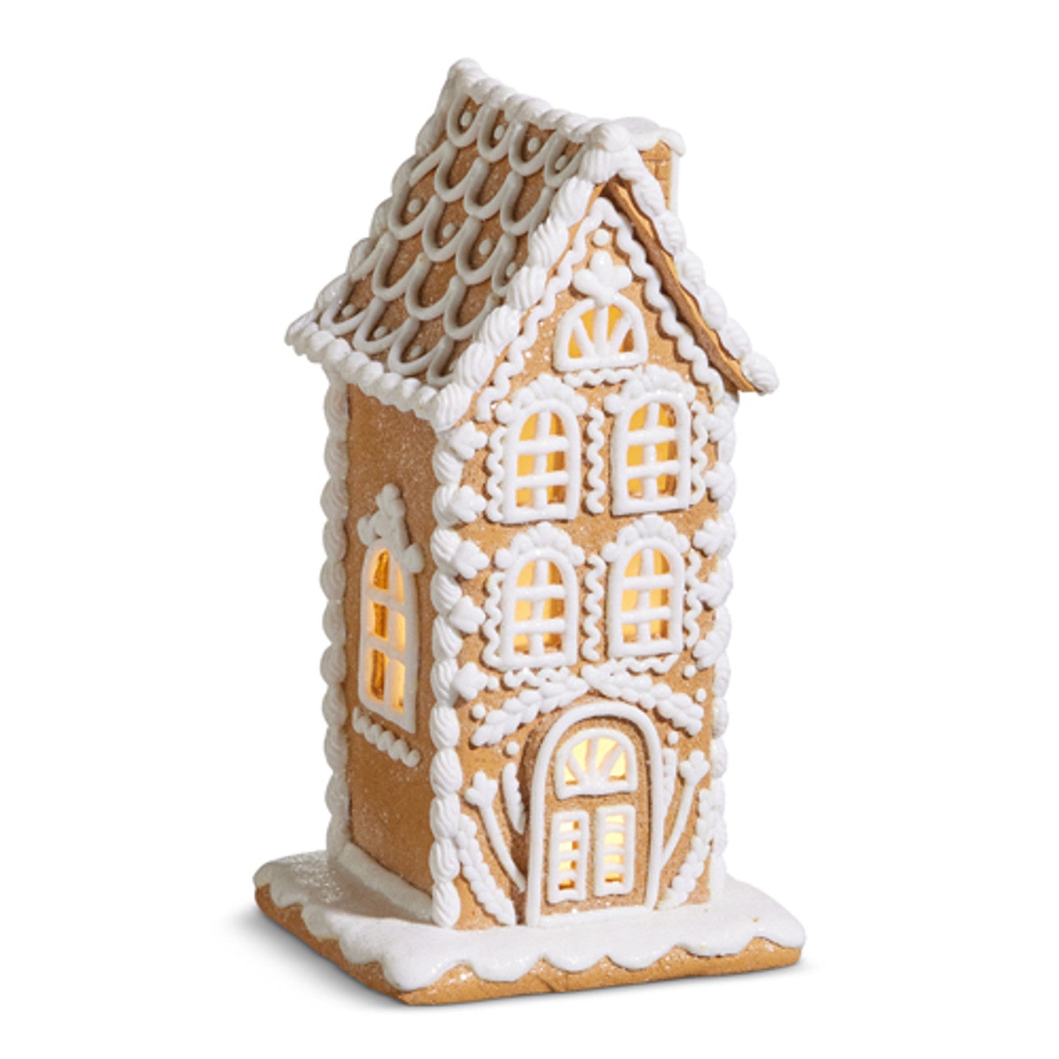 10" LED Gingerbread Town House - Pure Apotheca