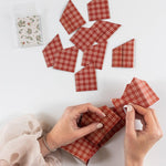 10 Pack Christmas Paper Crown Hats - Heirloom Holly Christmas - Pure Apotheca