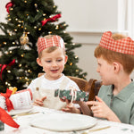 10 Pack Christmas Paper Crown Hats - Heirloom Holly Christmas - Pure Apotheca