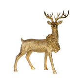 100 CM BRONZE STANDING HARVEST REINDEER - Pure Apotheca