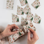 10pk Christmas Paper Crown Hats - Jolly Santa Bells - Pure Apotheca