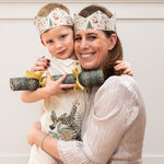 10pk Christmas Paper Crown Hats - Jolly Santa Bells - Pure Apotheca